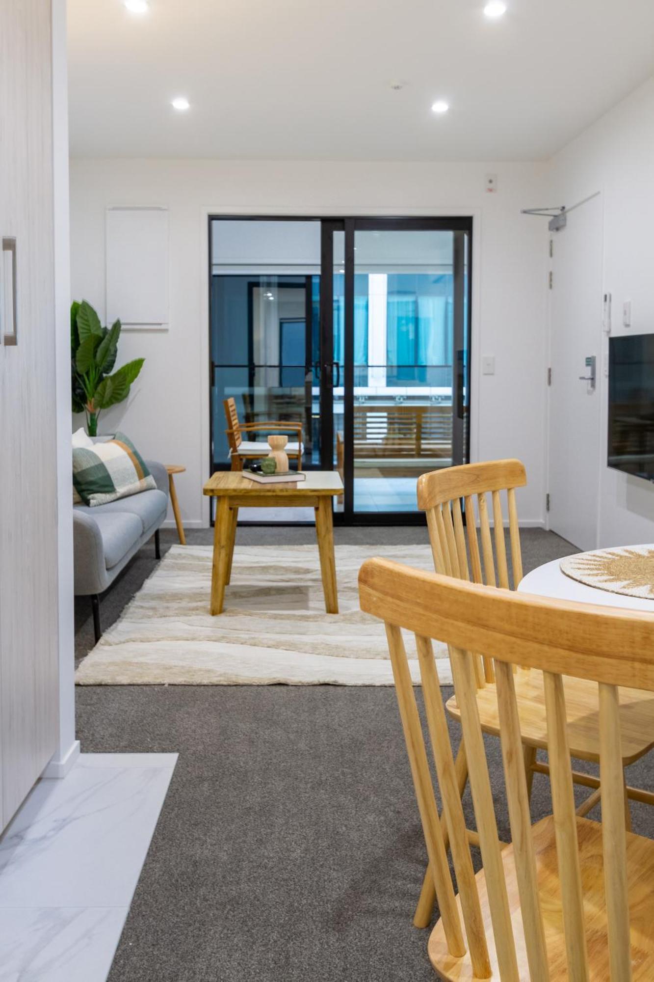 Urban Retreat: 2-Br Gem In Central Christchurch Apartment Luaran gambar